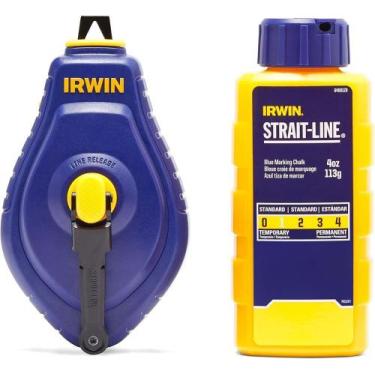 Imagem de Giz de Linha 30m com Refil Azul - Irwin