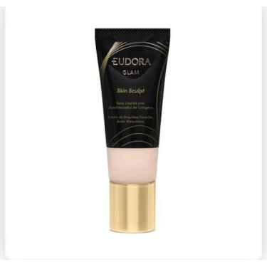 Imagem de Base Líquida Semi Matte Glam Skin Sculpt Eudora Escolha Cor 03