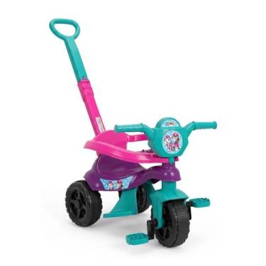 Imagem de Carrinho passeio e pedal kemotoca patrulha baby roxo kendy, ROXO