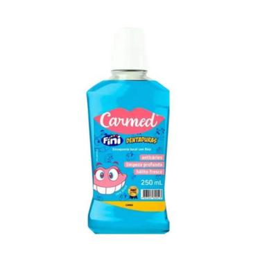 Imagem de Enxaguante Bucal Carmed Fini Dentaduras Cimed 250ml