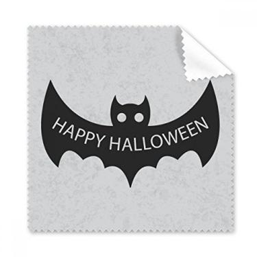 Imagem de Hallowmas Black Morcegos Feliz Dia das Bruxas, pano de limpeza de tela de telefone, 5 peças