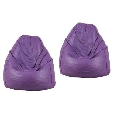 Imagem de 2 Puffs Fofão Pop Roxo Stay Puff