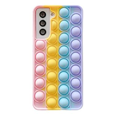 Imagem de Capa de celular Pop Fidget para Samsung Galaxy A32 linda bolha, sensorial, ansiedade, alívio de estresse, capa protetora de silicone arco-íris para meninas, mulheres, meninos