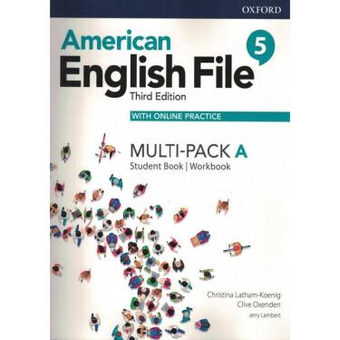 Imagem de American English File 5A Sb/Wb Multi-Pack With Online Practice - 3Rd Ed