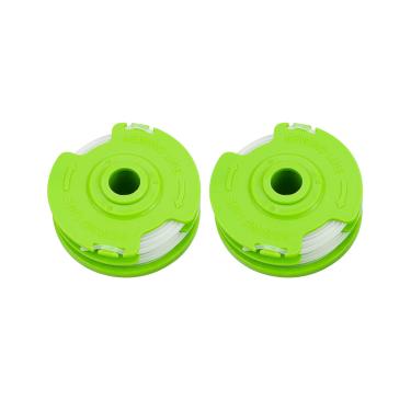 Imagem de NTSUMI Linha de carretel de aparador RS90111 apto para modelos de aparador de cordas terrestres ST00011 ST00013 ST00015 ST00113 ST00115 substituição carretel de linha de 0,065 polegadas, 2 pacotes verdes