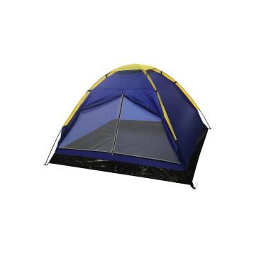 Imagem de Barraca Camping 4 Lugares Porta Dupla  Azul Importway Iwbc4p