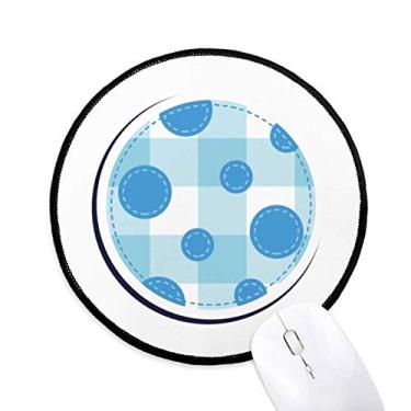 Imagem de Universo e alienígena lua mouse pad desktop escritório tapete redondo para computador