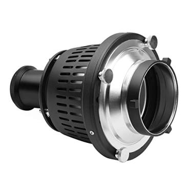 Imagem de Qudai Bowens Mount Optical Snoot Cônico Focalize Condenser Art Efeitos especiais Cilindro de luz em forma de feixe com 16 placas gráficas Filtros de cor 8pcs Acessórios de luz fotográfica