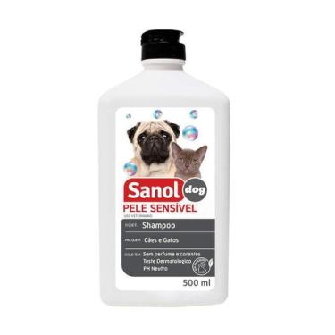 Imagem de Shampoo Sanol Dog Peles Sensíveis