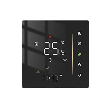 Imagem de Qudai Tuya Display digital Controlador de temperatura inteligente Multifuncional Água/Elétrico Aquecimento de piso Água/Gás Boiler Termostato Compatível com e Assistant