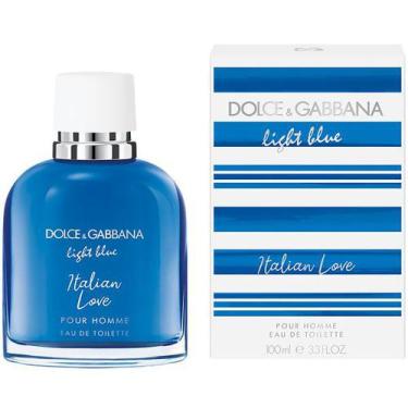 Imagem de Perfume Masculino Light Blue Italian Love Edt 100 Ml + 1 Amostra De Fr
