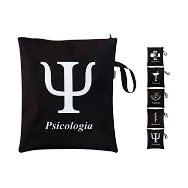 Imagem de Porta Jaleco necessaire organizador bolsa unissex - Diversas Profissões (PSICOLOGIA)