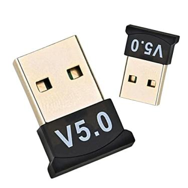 Imagem de Adaptador Receptor Usb Bluetooth 5.0 Plug And Play Note Pc Wireless Desktop Transmissor Mouse Teclado