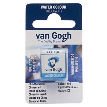 Imagem de Aquarela Pastilha Talens Van Gogh 108 Chinese White 20861081