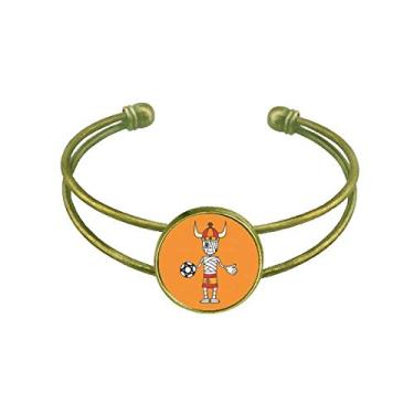 Imagem de Bracelete retrô de futebol espanhol Bullfighter com desenho de mamãe