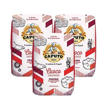 Imagem de Pack com 3 Farinhas 00 Italiana Caputo CUOCO 1kg