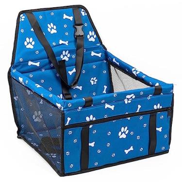 Imagem de Assento Cadeirinha Lorben para Carro Transporte Pet Cachorro Cães (AZUL)