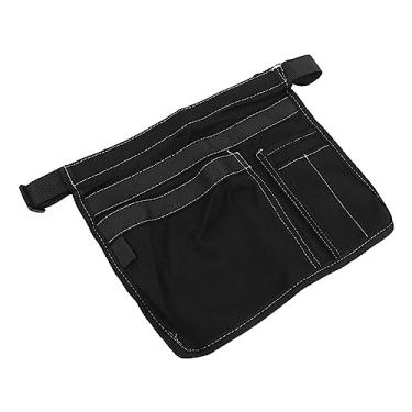 Imagem de Bolsa de Cintura para Ferramentas de Jardinagem, Multibolsos Duráveis ​​ajustáveis ​​em Tecido Oxford Com Fecho de Fivela para Ferramentas de Jardim Avental de Cintura para