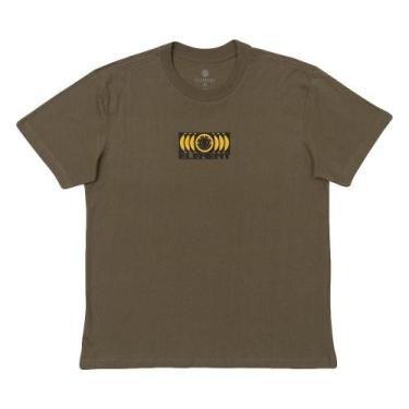 Imagem de Camiseta Element Mantra Masculina Verde Escuro