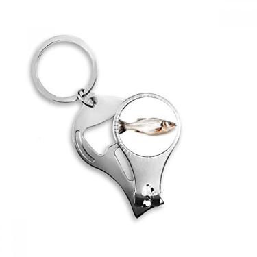 Imagem de DIYthinker Chaveiro Ocean Fish Alive Activity Nail Clipper Ring