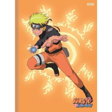 Imagem de Caderno Brochura Anime Naruto Shippuden 1/1 (Grande) 80 Folhas - São D