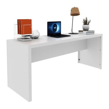 Imagem de Escrivaninha-mesa Escritório 180cm Multimóveis Cr25266 Branco Branco