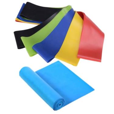 Imagem de Kit 5 Faixas Mini Band + 1 Elástico Thera Band Para Exercício Funcional Corpo Todo Alongamento Musculação Reabilitação Em Casa Academia Ar Livre [KRV Magazine]