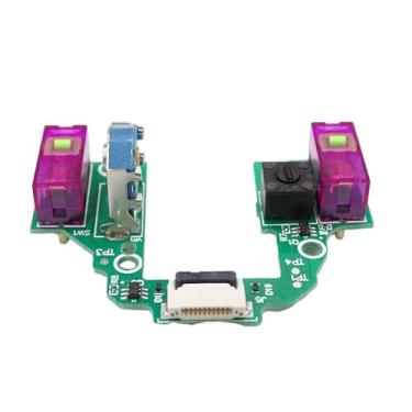 Imagem de Yoetaun Placa de botão solda da placa-mãe com microinterruptores de substituição para mouse GProX Superlight 2 Gaming para mouse GProX Superlight 2 para mouse GProX Superlight 2