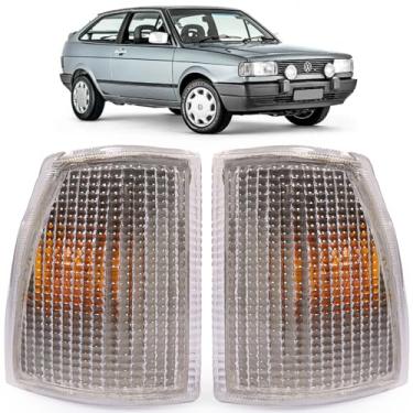 Imagem de Par De Lanterna Dianteira Gol Quadrado 91/94 Modelo Cibié