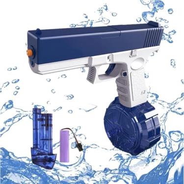 Imagem de Arma Água Elétrica Automática 2 Pente Carregável