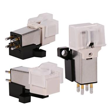 Imagem de Cartucho de Agulha para Captador de Agulha de Fonógrafo Profissional para Toca-discos - Material de Metal e Plástico