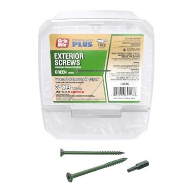 Imagem de Grip Rite L3ST5 Parafuso de madeira para construção PrimeGuard Plus T-25 Star Drive 3" x 9