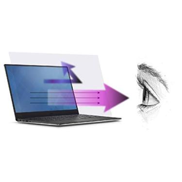 Imagem de Protetor de tela antiluz azul premium e antirreflexo (pacote com 3) para monitor de mesa widescreen de 18,5 polegadas. Filtre a luz azul e alivie o cansaço visual do computador para ajudá-lo a dormir