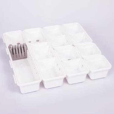 Imagem de Kit Organizador de Gavetas e Armários 14 Peças