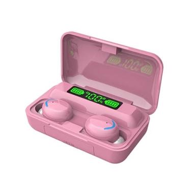 Imagem de Fones de ouvido Bateria Display Fone de ouvido BT Fones de ouvido 5.0 Fone de ouvido sem fio Fone de ouvido esportivo com caixa de carga