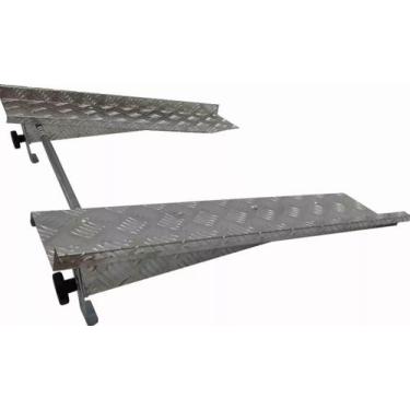 Imagem de Rampa Móvel Acessibilidade Rma 625/140 Al - Metal Romana