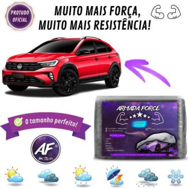Imagem de Capa De Cobrir Carro Nivus Sem Forro Impermeável Armada Force - Armada
