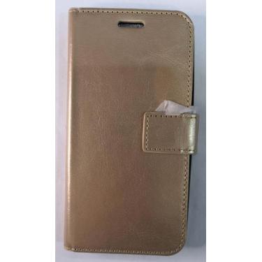 Imagem de Capa Capinha Carteira k9 plus Diversas Cores lisa - HHW, Dourado