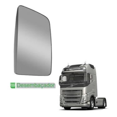 Imagem de Espelho Retrovisor p Volvo FH 2015 a 2021 LD c Desembaçador - Fabbof