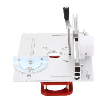 Imagem de Kit de Elevação do Roteador de Elevação Manual de 51 Mm Construção Metálica Uso Versátil para Máquinas de Marcenaria Design Universal para Diâmetro do Motor 64-66 Mm Fácil