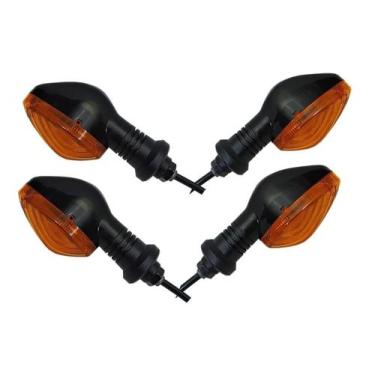 Imagem de Jogo 4 Piscas Laranja Mini Nxr Bros 2014 Universal Cg Titan Fan 125 15