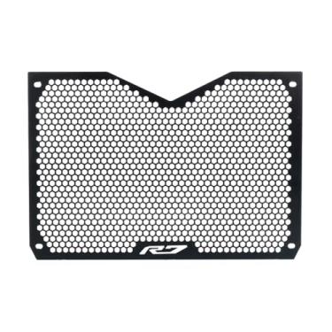 Imagem de Para Yamaha YZF R7 2021-2022 YZFR7 protetor de grade de proteção de radiador acessórios de motocicleta proteção do refrigerador