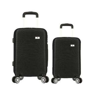 Imagem de Mala de Viagem Bordo 10kg Padrão ANAC P+ e Grande Em ABS - AC32 - EAGL