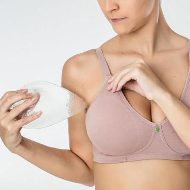 Imagem de Sutiã Mastectomia Lenzing Modal Love Secret 811101 Sem Aro, Preto, 42