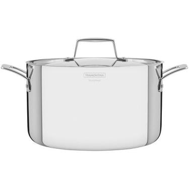 Imagem de Caçarola Tramontina Inox 20cm 3,8L Grano, Prata