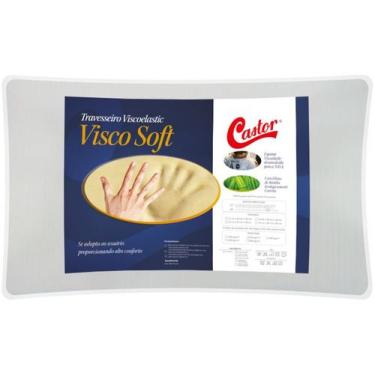 Imagem de Travesseiro Castor Visco Soft New Viscoelástico