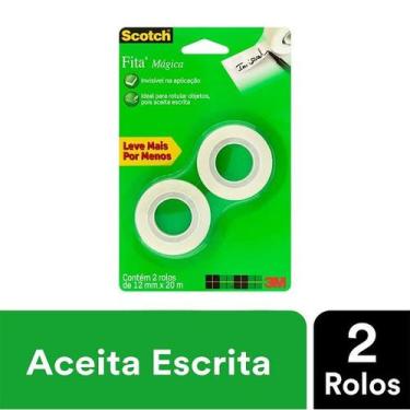 Imagem de Fita Magica 12MM X 20M 2 Rolos - 3M