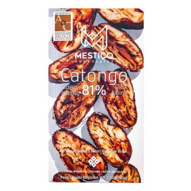 Imagem de Chocolate Catongo 81% Cacau Mestiço 60g - Mestiço Chocolates