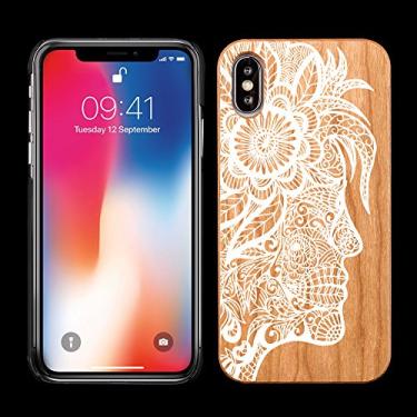 Imagem de CUBE Capa de celular para Apple iPhone 8 Plus / 7 Plus / 6s Plus - Design de renda para meninas
