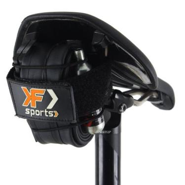 Imagem de Fita Wrap Para Bike F Sports Para Carregar Kit Reparo Laranja